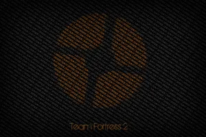 Official Logo Of The Classic, Team-based Shooter Game - Team Fortress 2. Wallpaper