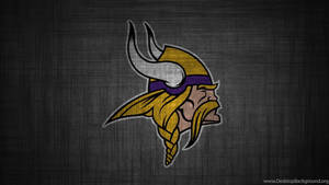 Official Logo Of The Minnesota Vikings Wallpaper