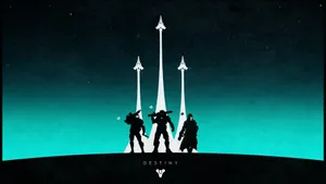 Official Logo Of The Video Game, Destiny Wallpaper