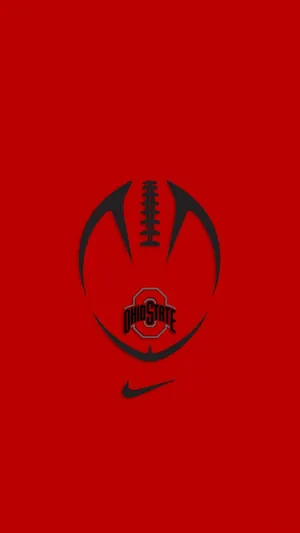 Ohio State Red Football Iphone Wallpaper