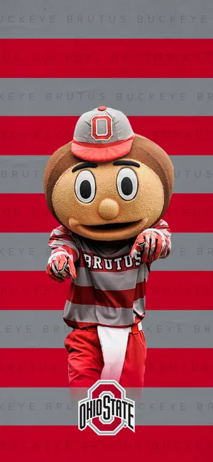 Ohio State University Mascot Portrait Wallpaper