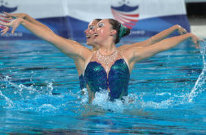 Ohio State University Synchronized Swimming Wallpaper