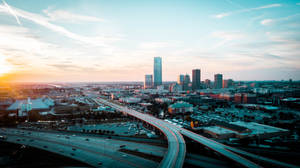 Oklahoma City Vintage Aesthetic Photo Wallpaper