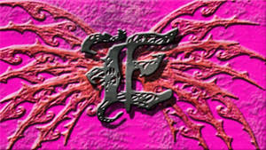 Old English Style Letter E Wallpaper