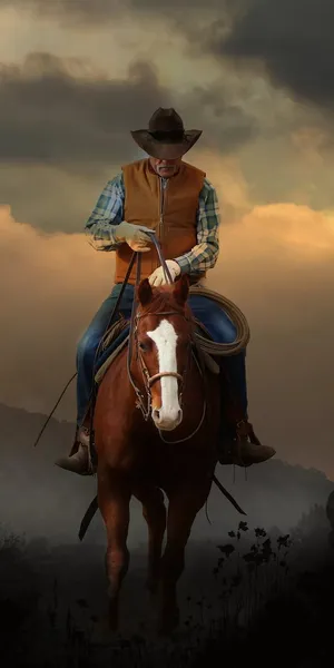 Old Man Cowboy Wallpaper