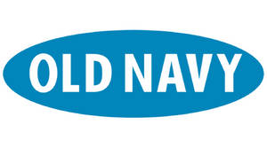 Old Navy's Striking Cerulean Blue Logo Wallpaper