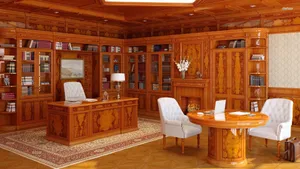 Old Office Background Wallpaper