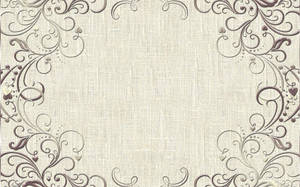 Old-school Never Goes Out Of Style - Vintage Border Frame Wallpaper