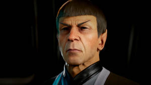 Old Spock Brown Hair Wallpaper