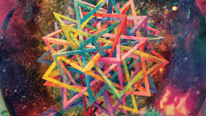 Oled 4k Hdr Television Displays Vibrant And Crystal Clear Images. Wallpaper