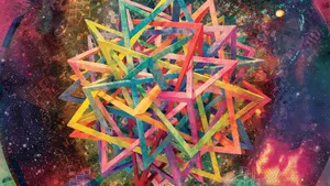 Oled 4k Hdr Television Displays Vibrant And Crystal Clear Images. Wallpaper