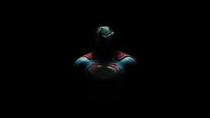 Oled 4k Superman In Darkness Wallpaper