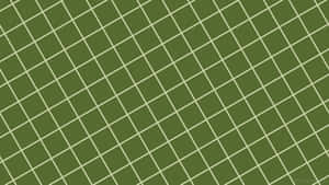 Olive Greenaesthetic Desktop Diagonal Squares Wallpaper