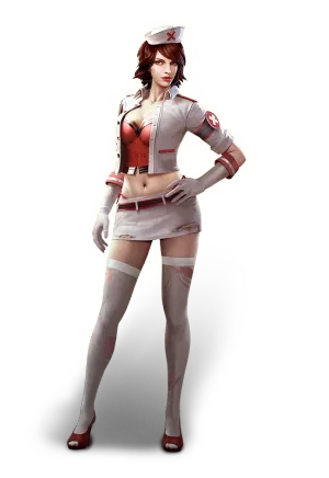 Olivia As Free Fire Character Wallpaper