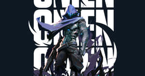 Omen Futuristic Rifle Valorant Desktop Wallpaper