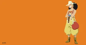 One Piece Usopp Vector Art Wallpaper