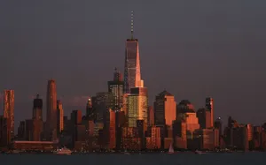 One World Trade Center In The Twilight Wallpaper