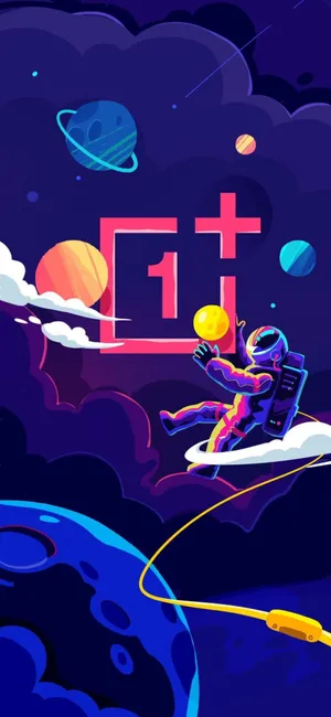Oneplus 9 Pro Space Astronaut Wallpaper