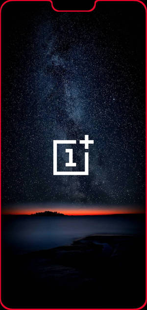 Oneplus Nord Logo In Starry Sky Wallpaper