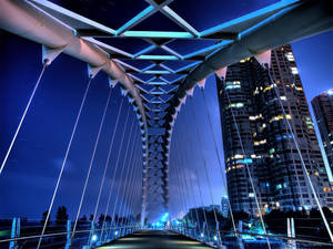 Ontario Humber Bay Arch Bridge Wallpaper