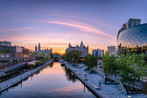 Ontario Rideau Canal Wallpaper