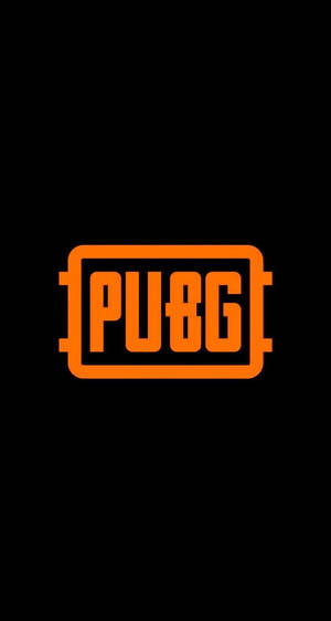 Orange And Black Pubg Logo Wallpaper