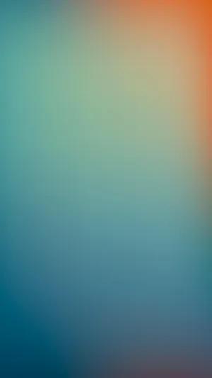 Orange And Blue Portrait Wallpaper