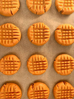 Orange Cookie Iphone Wallpaper