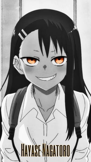 Orange Eyes Nagatoro Hayase Wallpaper