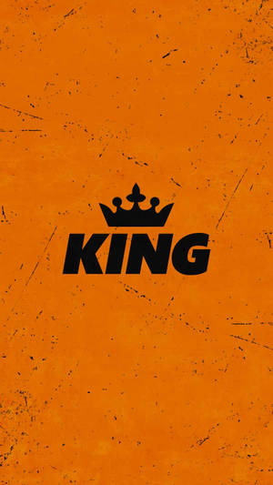 Orange King Iphone Wallpaper