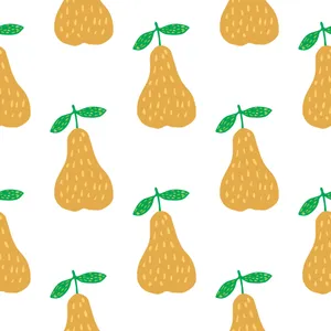 Orange Pears Poster Wallpaper