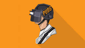 Orange Pubg Lover Side Profile Wallpaper