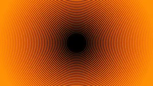 Orange Swirling Cool Optical Illusions Wallpaper