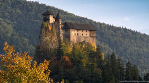 Orava Castle Of Slovakia Wallpaper