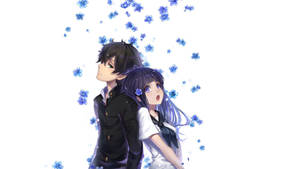 Oreki Houtarou And Eru Chitanda Wallpaper