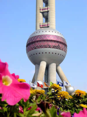 Oriental Pearl Tower Wallpaper