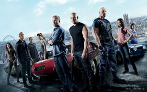 Original Fast And Furious Cast Wallpaper