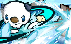 Oshawott - The Charming Water Type Pokemon Wallpaper