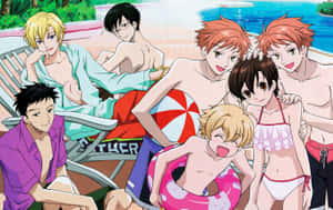 Ouran High School Host Club Anime Poster Wallpaper