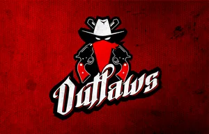 Outlaws Logo Cowboy With Red Mask Wallpaper