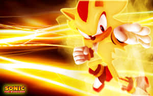Outrun The Competition With Super Sonic Wallpaper
