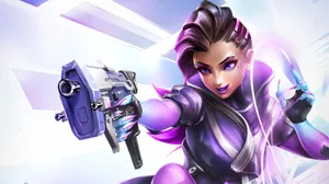Outsmart Your Enemies With Sombra – Overwatch Wallpaper