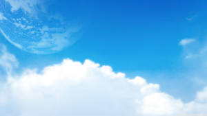 Overhead View Of The World From Space Wallpaper