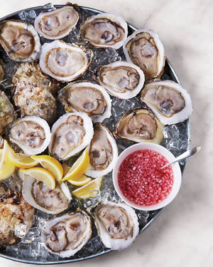 Oyster Recipe Mignonette Sauce Wallpaper