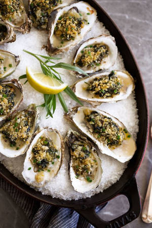 Oyster Rockefeller Recipe Wallpaper