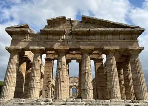 Paestum Collapsing Wallpaper