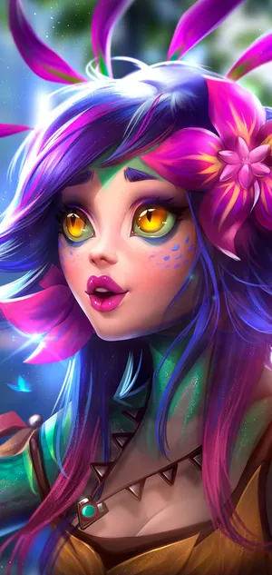 Painted In Soft Shades Of The Universe Wallpaper