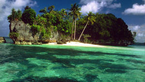 Palau Island Rock Formations Wallpaper