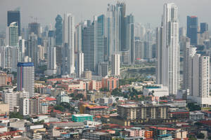 Panama Central Business District Wallpaper