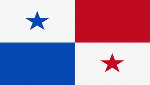 Panama National Flag Wallpaper